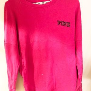 Long sleeve VS PINK Campus Style Shirt